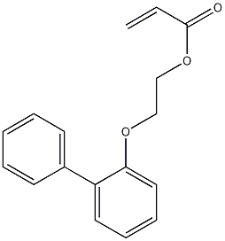 2-Propenoic acid 2-([1,1'-biphenyl]-2-yloxy)ethyl ester CAS#: 91442-24-9