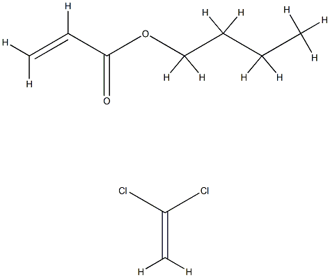 2-Propenoic acid, butyl ester, polymer with 1,1-dichloroethene CAS#: 9011-09-0