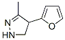 2-Pyrazoline,  4-(2-furyl)-3-methyl-  (7CI) CAS#: 90006-91-0