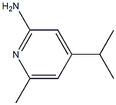 2-Pyridinamine,6-methyl-4-(1-methylethyl)-(9CI) CAS#: 96842-10-3