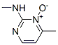 2-Pyrimidinamine, N,4-dimethyl-, 3-oxide (9CI) CAS#: 91233-74-8