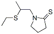 2-Pyrrolidinethione,  1-[2-(ethylthio)propyl]- CAS#: 90951-10-3