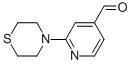 2-(Thiomorpholin-4-yl)isonicotinaldehyde CAS#: 898289-24-2