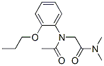 2-[acetyl-(2-propoxyphenyl)amino]-N,N-dimethyl-acetamide CAS#: 92700-21-5