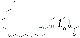 2-[(acetyl)[2-[(9Z,12Z)-octadeca-9,12-dienoylamino]ethyl]amino]ethyl acetate CAS#: 94006-17-4
