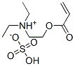 [2-(acryloyloxy)ethyl]diethylammonium hydrogen sulphate CAS#: 94109-16-7