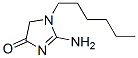 2-amino-1-hexyl-1,5-dihydro-4H-imidazol-4-one CAS#: 94087-67-9
