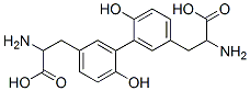 2-amino-3-[3-[5-(2-amino-3-hydroxy-3-oxopropyl)-2-hydroxyphenyl]-4-hydroxyphenyl]propanoic acid CAS#: 980-21-2
