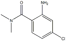 2-amino-4-chloro-N,N-dimethylbenzamide(SALTDATA: FREE) CAS#: 898541-55-4