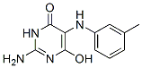 2-amino-6-hydroxy-5-[(3-methylphenyl)amino]-3H-pyrimidin-4-one CAS#: 91952-14-6