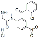 2-amino-N-[2-(2-chlorobenzoyl)-4-nitrophenyl]acetamide monohydrochloride CAS#: 94006-04-9