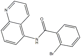 2-bromo-N-(5-quinolinyl)benzamide CAS#: 892670-56-3