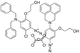 2-chloro-4-(dibenzylamino)-5-(2'-hydroxyethoxy)benzenediazonium oxalate CAS#: 94022-14-7