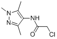 2-chloro-N-(1,3,5-trimethyl-1H-pyrazol-4-yl)acetamide CAS#: 90153-58-5