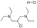 2-chloro-N,N,N',N'-tetraethylpropane-1,3-diamine monohydrochloride CAS#: 94465-65-3