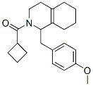 2-(cyclobutylcarbonyl)-1,2,3,4,5,6,7,8-octahydro-1-[(4-methoxyphenyl)methyl]isoquinoline CAS#: 94230-89-4