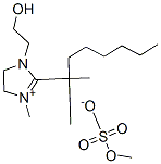 2-(dimethylheptyl)-4,5-dihydro-1-(2-hydroxyethyl)-3-methyl-1H-imidazolium methyl sulphate CAS#: 94030-99-6