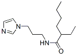 2-ethyl-N-[3-(1H-imidazol-1-yl)propyl]hexanamide CAS#: 93962-76-6
