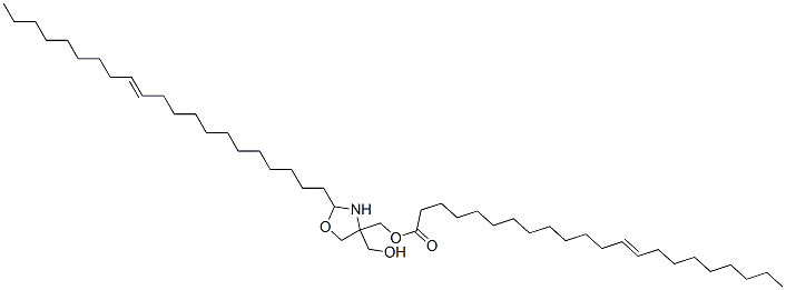 [2-(henicos-12-enyl)-4,5-dihydro-4-(hydroxymethyl)-4-oxazolidinyl]methyl docos-13-enoate CAS#: 94199-62-9