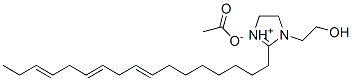 2-(heptadeca-8,11,14-trienyl)-4,5-dihydro-1-(2-hydroxyethyl)-1H-imidazolium acetate CAS#: 94023-48-0