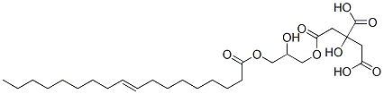 [2-hydroxy-3-[(1-oxo-9-octadecenyl)oxy]propyl]dihydrogen citrate CAS#: 97645-27-7