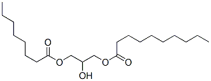 2-hydroxy-3-[(1-oxooctyl)oxy]propyl decanoate CAS#: 93980-84-8