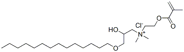[2-hydroxy-3-(tetradecyloxy)propyl]dimethyl[2-[(2-methyl-1-oxoallyl)oxy]ethyl]ammonium chloride CAS#: 93942-68-8