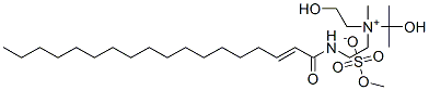 (2-hydroxyethyl)(1-hydroxy-1-methylethyl)methyl[2-[(1-oxooctadecenyl)amino]ethyl]ammonium methyl sulphate CAS#: 97259-60-4