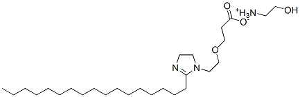 (2-hydroxyethyl)ammonium 3-[2-(2-heptadecyl-4,5-dihydro-1H-imidazol-1-yl)ethoxy]propionate CAS#: 94108-87-9