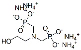 [[(2-hydroxyethyl)imino]bis(methylene)]bisphosphonic acid, ammonium salt CAS#: 94113-38-9