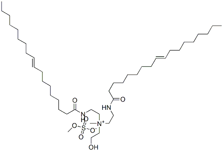 (2-hydroxyethyl)methylbis[2-[(1-oxooctadec-9-enyl)amino]ethyl]ammonium methyl sulphate CAS#: 92888-37-4