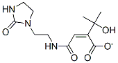 2-hydroxyisopropyl 4-oxo-4-[[2-(2-oxoimidazolidin-1-yl)ethyl]amino]isocrotonate CAS#: 93893-82-4
