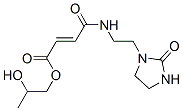 2-hydroxypropyl 4-oxo-4-[[2-(2-oxoimidazolidin-1-yl)ethyl]amino]-2-butenoate CAS#: 93942-72-4