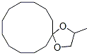 2-methyl-1,4-dioxaspiro[4.11]hexadecane CAS#: 953-78-6