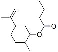 2-methyl-5-(1-methylvinyl)-2-cyclohexen-1-yl butyrate CAS#: 93919-04-1
