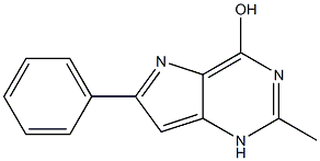 2-methyl-6-phenylpyrrolo[3,2-d]pyrimidin-4-ol CAS#: 95980-17-9
