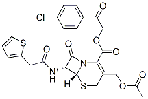 2-(p-chlorophenyl)-2-oxoethyl (6R-trans)-3-(acetoxymethyl)-8-oxo-7-(2-thienylacetamido)-5-thia-1-azabicyclo[4.2.0]oct-2-ene-2-carboxylate CAS#: 94088-86-5