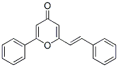 2-phenyl-6-(2-phenylethenyl)pyran-4-one CAS#: 94307-51-4