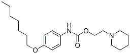 2-piperidinoethyl-4-heptyloxyphenylcarbamate CAS#: 96593-21-4