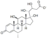 (20R)-11beta,17,20,21-tetrahydroxy-6alpha-methylpregna-1,4-dien-3-one 21-acetate CAS#: 93963-74-7