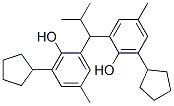 2,2'-(2-methylpropylidene)bis[6-cyclopentyl-p-cresol] CAS#: 93892-46-7