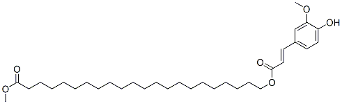 22-[3-(4-Hydroxy-3-methoxyphenyl)propenoyloxy]docosanoic acid methyl ester CAS#: 97157-86-3
