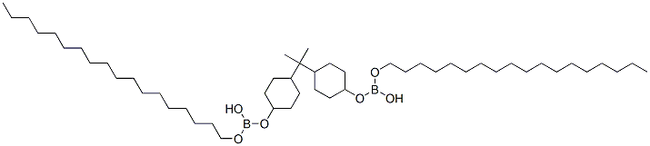2,2-Bis[4-(octadecyloxyhydroxyboryloxy)cyclohexyl]propane CAS#: 94850-87-0