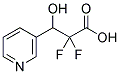 2,2-DIFLUORO-3-HYDROXY-(3-PYRIDYL)PROPIONIC ACID CAS#: 887354-54-3