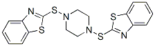 2,2'-[piperazine-1,4-diylbis(thio)]bisbenzothiazole CAS#: 93963-17-8