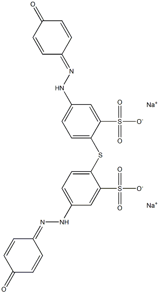 2,2'-thiobis[5-[(4-hydroxyphenyl)azo]benzenesulphonic] acid, sodium salt CAS#: 93920-33-3