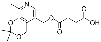 [(2,2,8-trimethyl-4H-1,3-dioxino[4,5-c]pyridin-5-yl)methyl] hydrogen succinate CAS#: 94108-52-8
