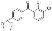 2,3-DICHLORO-4'-(1,3-DIOXOLAN-2-YL)BENZOPHENONE CAS#: 898760-66-2