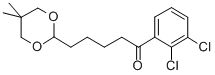 2',3'-DICHLORO-5-(5,5-DIMETHYL-1,3-DIOXAN-2-YL)VALEROPHENONE CAS#: 898756-85-9