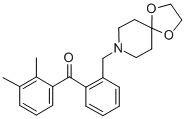 2,3-DIMETHYL-2'-[8-(1,4-DIOXA-8-AZASPIRO[4.5]DECYL)METHYL]BENZOPHENONE CAS#: 898756-07-5